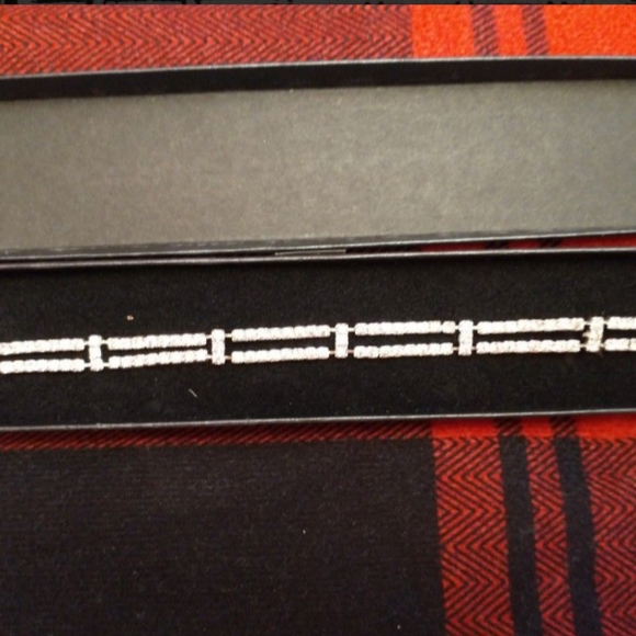 Bracelet chic with diamonds - Picture 3 of 4